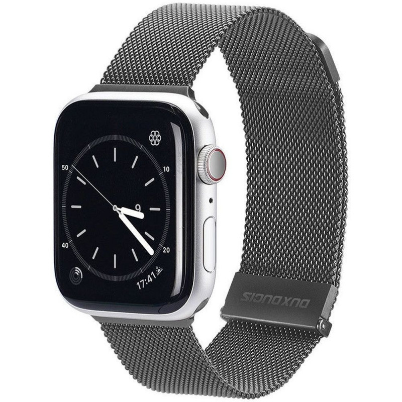 Řemínek Dux Ducis MILANESE pro Apple Watch 38 / 40 / 41 mm - šedý