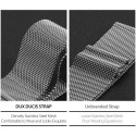 Řemínek Dux Ducis MILANESE pro Apple Watch 38/40/41 šedý