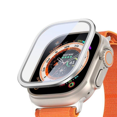 Ochranné sklo Dux Ducis FLAS Apple Watch Ultra 49 mm stříbrná