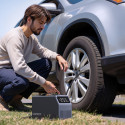 Elektrická pneu pumpa Ugreen 150 PSI 12V – šedá