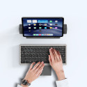 DUX DUCIS Bezdrátová klávesnice s touchpadem a stojánkem na tablet, QWERTY, černá