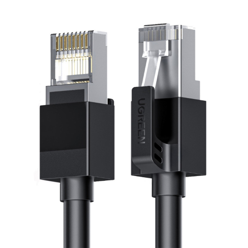 Kabel Ugreen CAT6 F/UTP 1.5m pro síť - černý