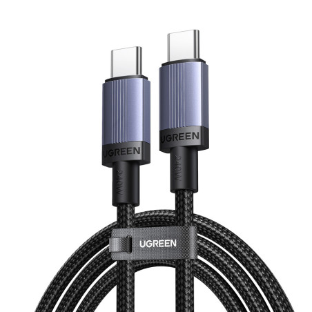 Kabel Ugreen USB-C to USB-C PD 240W 2m černý