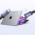 Kabel Ugreen USB-C to USB-C PD 240W 2m černý