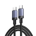 Ugreen USB-C na USB-C PD 100W 5A 3m kabel černý