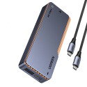 Ugreen D703 USB4 enclosure pro M.2 NVMe 2280 - šedá