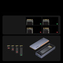 Ugreen D703 USB4 enclosure pro M.2 NVMe 2280 - šedá