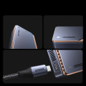 Ugreen D703 USB4 enclosure pro M.2 NVMe 2280 - šedá