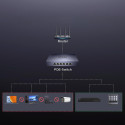 Ugreen CM753 6portový PoE+ switch 1Gb/s – šedá