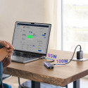Ugreen CM512 15598 USB-C hub 6v1 šedá