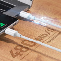 Kabel UGREEN US264 60518 USB-C / USB-C 1 m - bílý