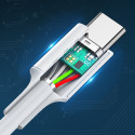 Kabel UGREEN US264 60518 USB-C / USB-C 1 m - bílý
