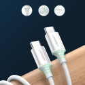 Kabel UGREEN US264 60518 USB-C / USB-C 1 m - bílý