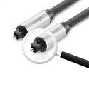 Ugreen AV108 10540 kabel Toslink/SPDIF 2 m šedá