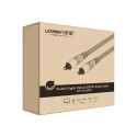 Ugreen AV108 10540 kabel Toslink/SPDIF 2 m šedá