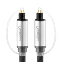 Ugreen AV108 10540 kabel Toslink/SPDIF 2 m šedá