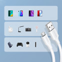 Ugreen US289 60142 kabel micro USB / USB-A 1,5 m bílý