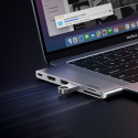 Ugreen CM380 hub pro MacBook – šedá