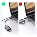 UGREEN CM401 čtečka SD/TF USB-C UHS-II - šedá