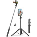 Selfie stick Ugreen LP586 teleskopický 1,5 m s BT - černý