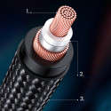 Kabel UGREEN AV182 3,5mm mini jack ↔ XLR (1 m) černý