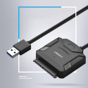 UGREEN CR108 adaptér USB-A 3.0 na SATA pro HDD/SSD - černý
