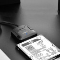UGREEN CR108 adaptér USB-A 3.0 na SATA pro HDD/SSD - černý