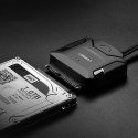 UGREEN CR108 adaptér USB-A 3.0 na SATA pro HDD/SSD - černý
