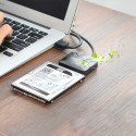 UGREEN CR108 adaptér USB-A 3.0 na SATA pro HDD/SSD - černý