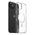 DUX DUCIS Clin Series Odolný kryt kompatibilní s MagSafe pro iPhone 15 Plus, čirý