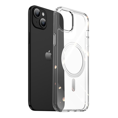 DUX DUCIS Clin Series Odolný kryt kompatibilní s MagSafe pro iPhone 15 Plus, čirý