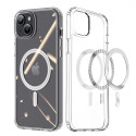 DUX DUCIS Clin Series Odolný kryt kompatibilní s MagSafe pro iPhone 15 Plus, čirý