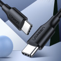 Ugreen US286 USB-C kabel 3 m 3A 480 Mb/s - černý
