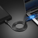Ugreen US286 USB-C kabel 3 m 3A 480 Mb/s - černý