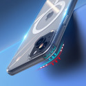 DUX DUCIS Clin Series Odolný kryt kompatibilní s MagSafe pro iPhone 15 Plus, čirý