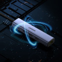 UGREEN CM475 USB hub 4v1 - šedý (USB 3.0, RJ-45, USB-C PD)