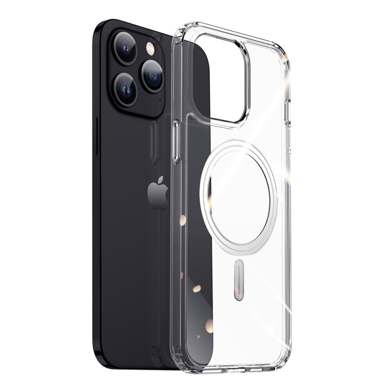 DUX DUCIS Clin Series Odolný kryt kompatibilní s MagSafe pro iPhone 15 Pro Max, čirý