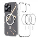 DUX DUCIS Clin Series Odolný kryt kompatibilní s MagSafe pro iPhone 15 Pro Max, čirý