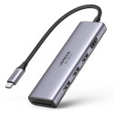 Ugreen CM511 HUB USB-C 3×USB 3.2 / HDMI 4K 60Hz - šedá