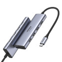 Ugreen CM511 HUB USB-C 3×USB 3.2 / HDMI 4K 60Hz - šedá