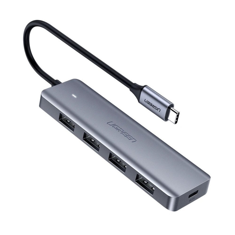 USB HUB Ugreen CM219 70336 pro USB-C zařízení - šedá