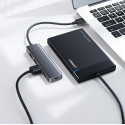 USB-C HUB Ugreen CM219 70336 - šedá