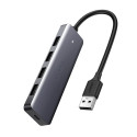 Ugreen USB HUB CM219 50985 4× USB 3.2 Gen 1 - šedá