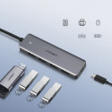 Ugreen USB HUB CM219 50985 4× USB 3.2 Gen 1 - šedá
