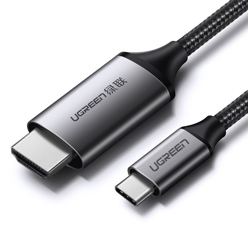 Kabel Ugreen MM142 pro USB Type C zařízení - černá/šedá