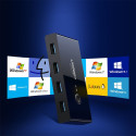 USB switch UGREEN US216 30768 pro 2 počítače – černá