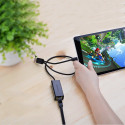 Externí síťová karta Ugreen CR110 RJ45 USB 2.0 100 Mbps - černá