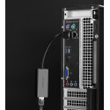 Externí síťová karta Ugreen CR110 RJ45 USB 2.0 100 Mbps - černá