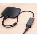 Externí síťová karta Ugreen CR110 RJ45 USB 2.0 100 Mbps - černá