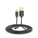 Kabel Ugreen US132 USB–mini USB 480 Mbps 3 m černý
